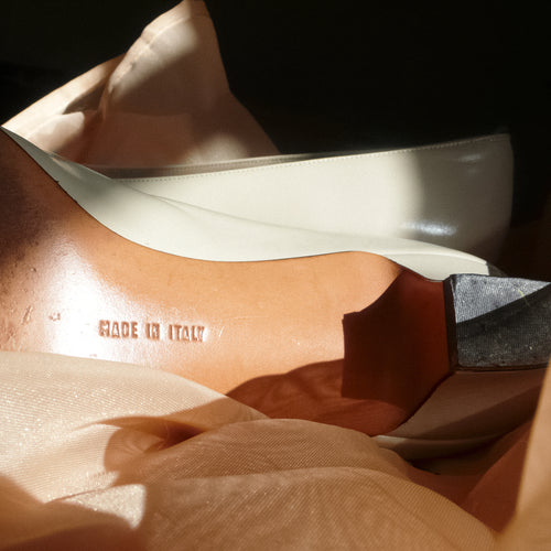 Bone Ferragamo Heels
